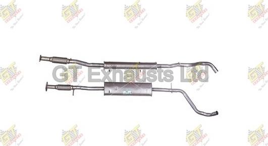 GT Exhausts GFT852 - Middle Silencer autospares.lv