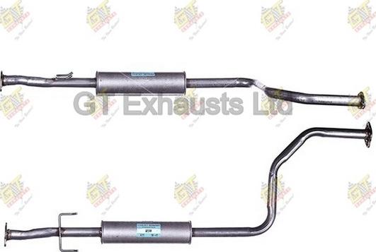 GT Exhausts GRR256 - Middle Silencer autospares.lv