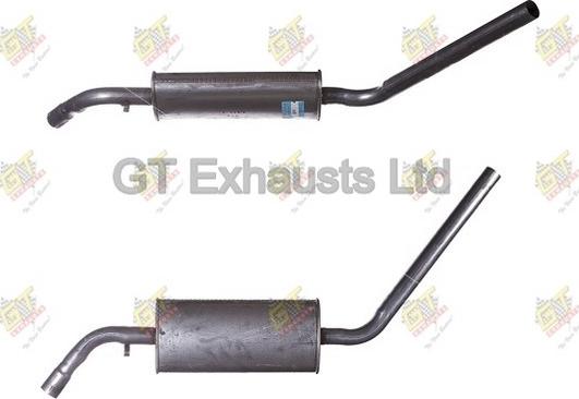 GT Exhausts GVW460 - Middle Silencer autospares.lv