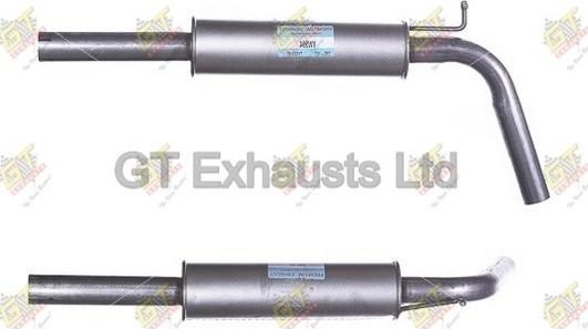 GT Exhausts GVW594 - Middle Silencer autospares.lv