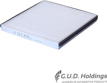 GUD AC 95 - Filter, interior air autospares.lv
