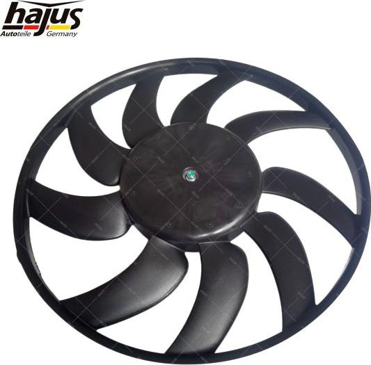 hajus Autoteile 1211552 - Fan, radiator autospares.lv