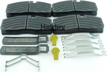 Haldex 95396 - Brake Pad Set, disc brake autospares.lv