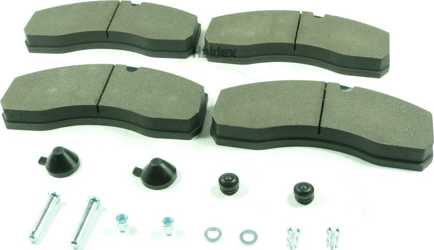 Haldex 1910089010 - Brake Pad Set, disc brake autospares.lv