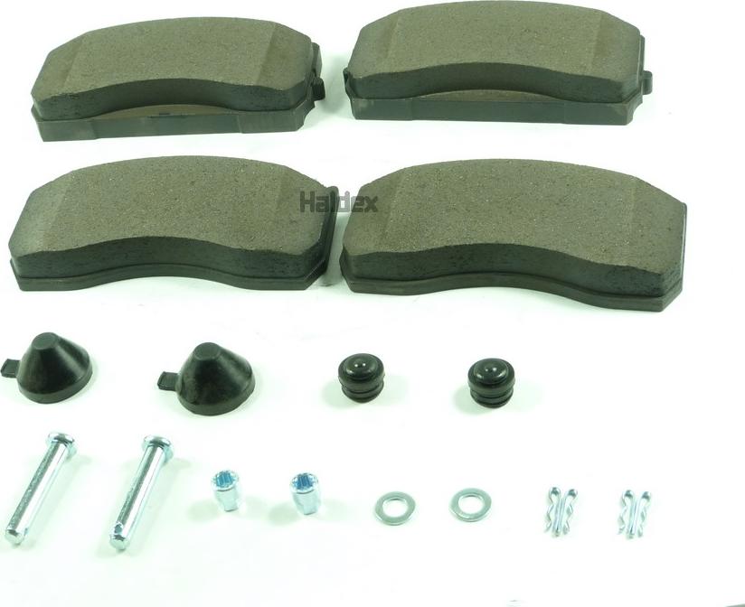 Haldex 1911159010 - Brake Pad Set, disc brake autospares.lv