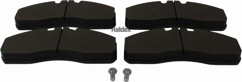 Haldex 1911749010 - Brake Pad Set, disc brake autospares.lv