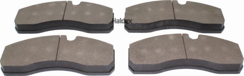 Haldex 1913319010 - Brake Pad Set, disc brake autospares.lv