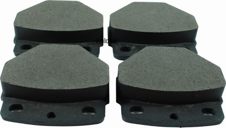 Haldex 1917479010 - Brake Pad Set, disc brake autospares.lv