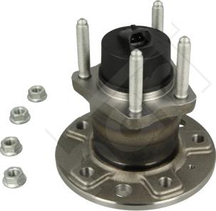 Hart 901 146 - Wheel hub, bearing Kit autospares.lv