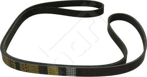 Hart 917 784 - V-Ribbed Belt autospares.lv