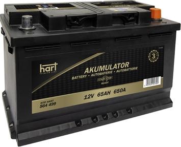 Hart 564 499 - Starter Battery autospares.lv