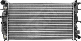 Hart 646 677 - Radiator, engine cooling autospares.lv