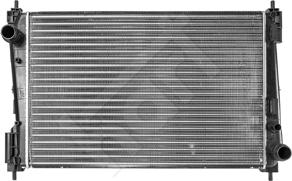 Hart 605 931 - Radiator, engine cooling autospares.lv