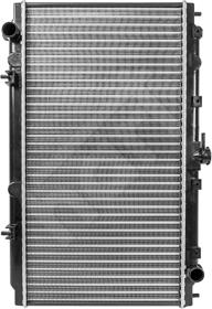 Hart 606 435 - Radiator, engine cooling autospares.lv