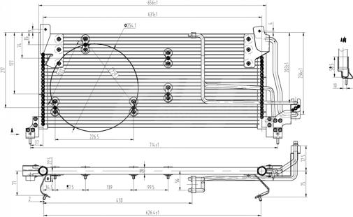 Hart 606 138 - Condenser, air conditioning autospares.lv