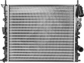 Hart 600 946 - Radiator, engine cooling autospares.lv