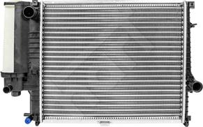 Hart 600 383 - Radiator, engine cooling autospares.lv