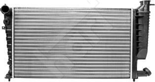 Hart 608 314 - Radiator, engine cooling autospares.lv