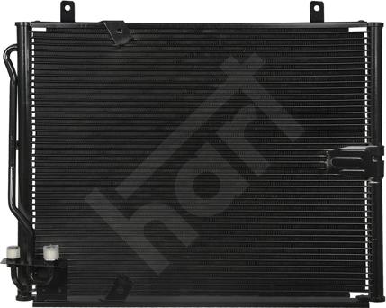 Hart 602 257 - Condenser, air conditioning autospares.lv