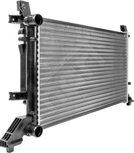 Hart 607 844 - Radiator, engine cooling autospares.lv