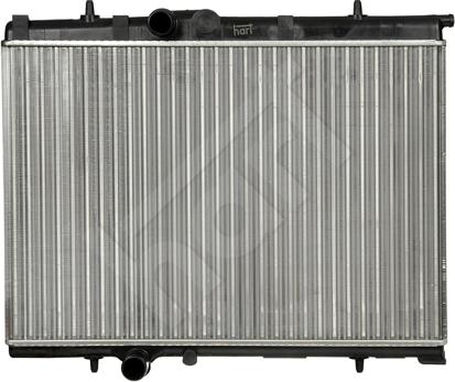 Hart 607 846 - Radiator, engine cooling autospares.lv