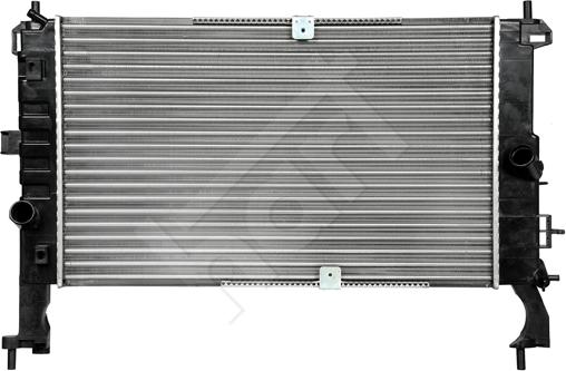 Hart 614 856 - Radiator, engine cooling autospares.lv