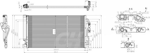 Hart 616 781 - Condenser, air conditioning autospares.lv