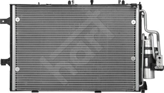 Hart 611 204 - Condenser, air conditioning autospares.lv