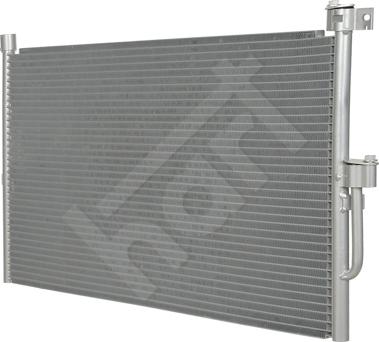 Hart 611 216 - Condenser, air conditioning autospares.lv