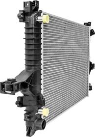 Hart 612 374 - Radiator, engine cooling autospares.lv