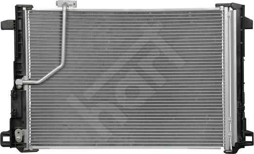 Hart 612 251 - Condenser, air conditioning autospares.lv