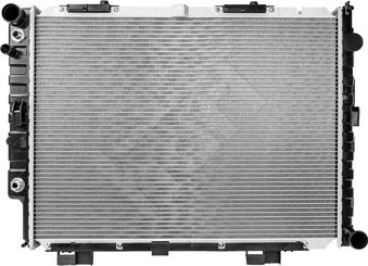 Hart 636 898 - Radiator, engine cooling autospares.lv