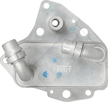 Hart 628 307 - Oil Cooler, engine oil autospares.lv