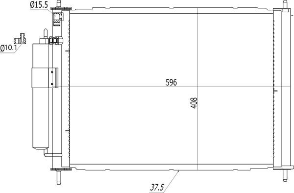 Hart 627 731 - Cooler Module autospares.lv