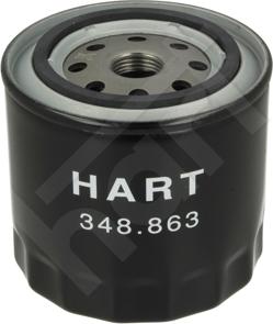 Hart 348 863 - Oil Filter autospares.lv