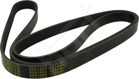 Hart 368 968 - V-Ribbed Belt autospares.lv