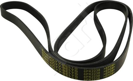 Hart 368 987 - V-Ribbed Belt autospares.lv