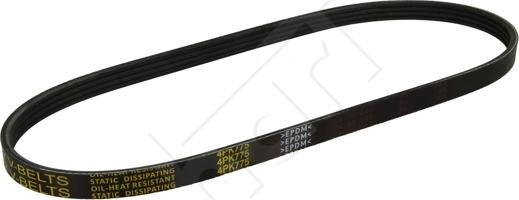 Hart 334 258 - V-Ribbed Belt autospares.lv