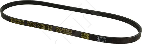 Hart 334 265 - V-Ribbed Belt autospares.lv