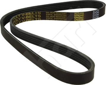 Hart 334 286 - V-Ribbed Belt autospares.lv