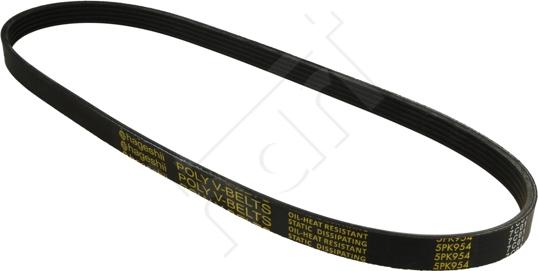 Hart 334 287 - V-Ribbed Belt autospares.lv