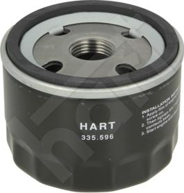 Hart 335 596 - Oil Filter autospares.lv