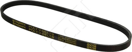 Hart 331 758 - V-Ribbed Belt autospares.lv