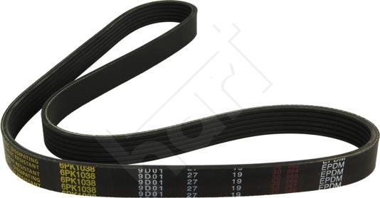 Hart 338 058 - V-Ribbed Belt autospares.lv