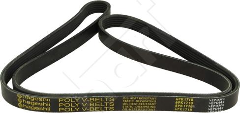 Hart 338 069 - V-Ribbed Belt autospares.lv