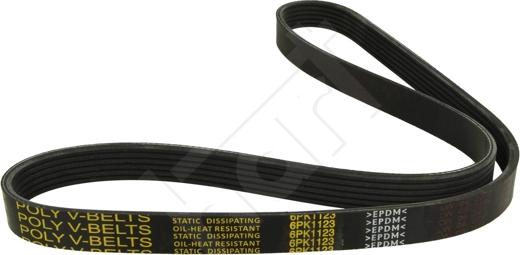 Hart 338 067 - V-Ribbed Belt autospares.lv