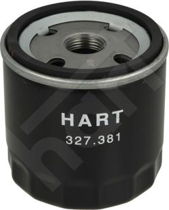 Hart 327 381 - Oil Filter autospares.lv