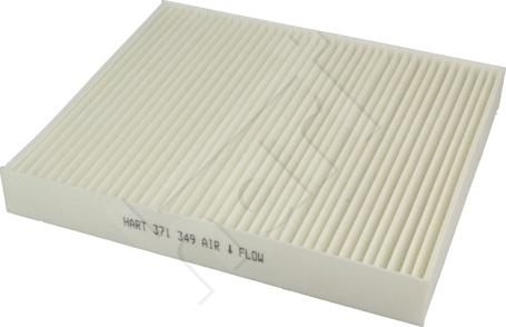 Hart 371 349 - Filter, interior air autospares.lv