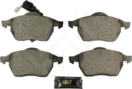 Hart 249 002 - Brake Pad Set, disc brake autospares.lv