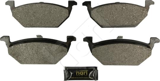 Hart 249 157 - Brake Pad Set, disc brake autospares.lv